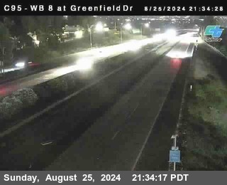 WB 8 at Greenfield Street