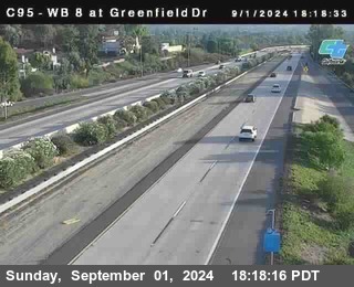 WB 8 at Greenfield Street