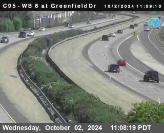 WB 8 at Greenfield Street