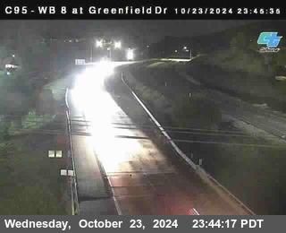 WB 8 at Greenfield Street