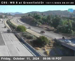 WB 8 at Greenfield Street