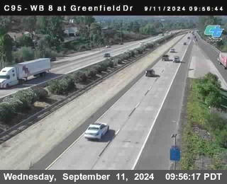 WB 8 at Greenfield Street