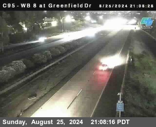 WB 8 at Greenfield Street