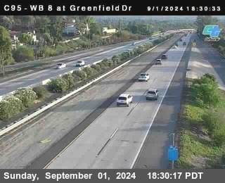 WB 8 at Greenfield Street