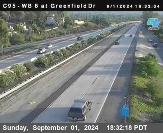 WB 8 at Greenfield Street