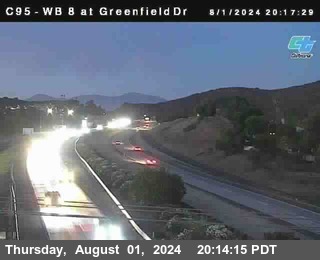 WB 8 at Greenfield Street