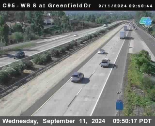 WB 8 at Greenfield Street