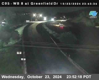 WB 8 at Greenfield Street