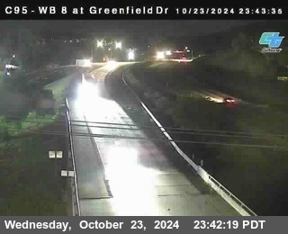 WB 8 at Greenfield Street