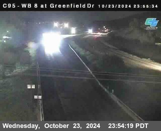 WB 8 at Greenfield Street