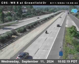 WB 8 at Greenfield Street