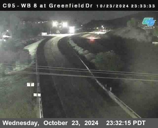 WB 8 at Greenfield Street