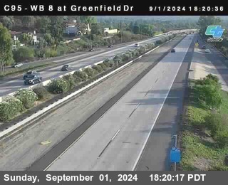 WB 8 at Greenfield Street