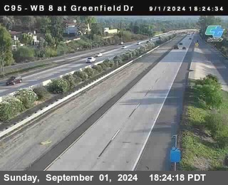 WB 8 at Greenfield Street