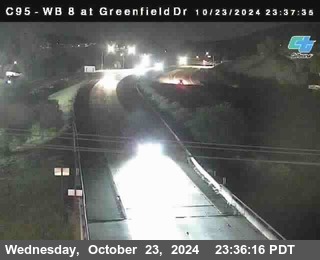 WB 8 at Greenfield Street