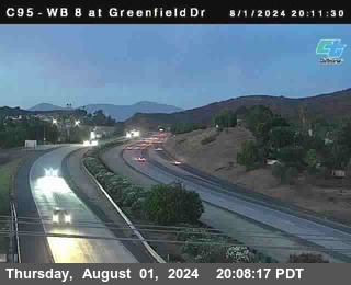 WB 8 at Greenfield Street