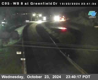 WB 8 at Greenfield Street