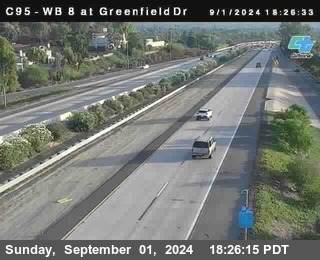 WB 8 at Greenfield Street