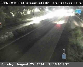 WB 8 at Greenfield Street