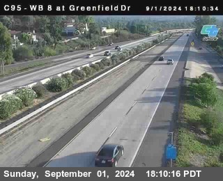 WB 8 at Greenfield Street