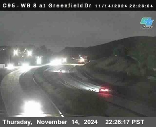 WB 8 at Greenfield Street