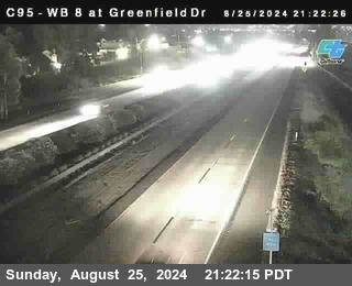 WB 8 at Greenfield Street