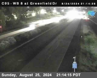 WB 8 at Greenfield Street