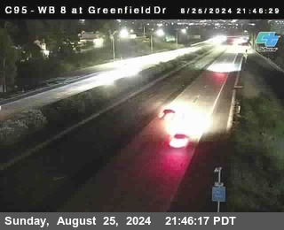 WB 8 at Greenfield Street