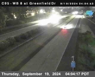 WB 8 at Greenfield Street