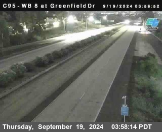 WB 8 at Greenfield Street