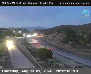 WB 8 at Greenfield Street