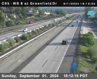 WB 8 at Greenfield Street