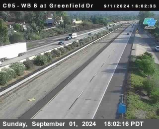 WB 8 at Greenfield Street