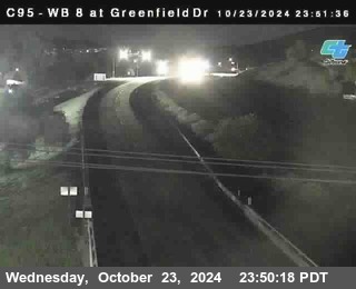 WB 8 at Greenfield Street