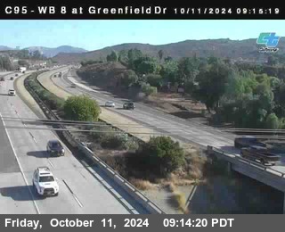 WB 8 at Greenfield Street