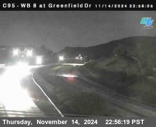 WB 8 at Greenfield Street