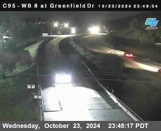 WB 8 at Greenfield Street