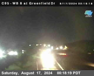 WB 8 at Greenfield Street