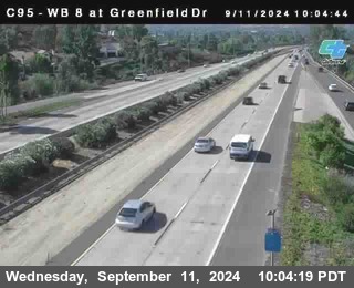 WB 8 at Greenfield Street