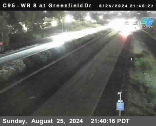 WB 8 at Greenfield Street