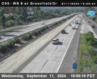 WB 8 at Greenfield Street