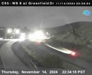 WB 8 at Greenfield Street