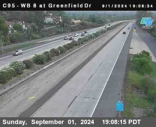 WB 8 at Greenfield Street