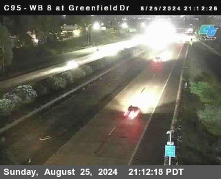 WB 8 at Greenfield Street