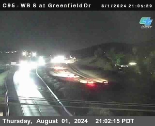 WB 8 at Greenfield Street