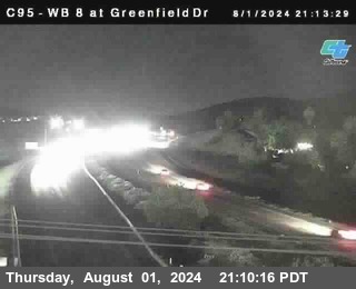 WB 8 at Greenfield Street