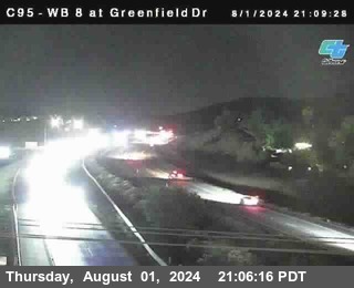 WB 8 at Greenfield Street