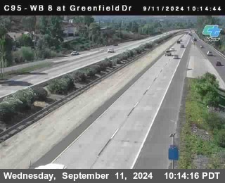 WB 8 at Greenfield Street