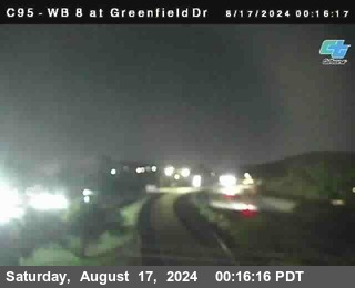 WB 8 at Greenfield Street