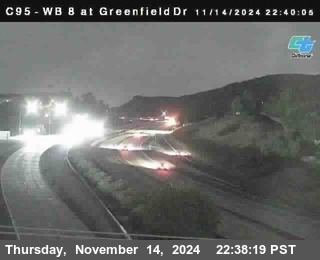 WB 8 at Greenfield Street